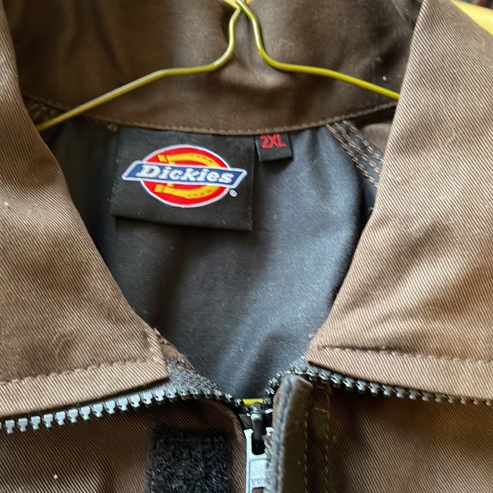 Dickies brown/black canvas jacket - Picture 2 of 3